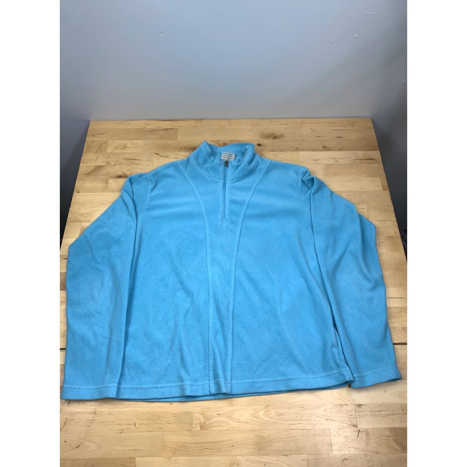 Vintage Columbia Womens Full Zip Fleece Jacket L Blue Outdoor Casual Hiking #4419 Size L / US 10 / IT 46 - 2 Thumbnail
