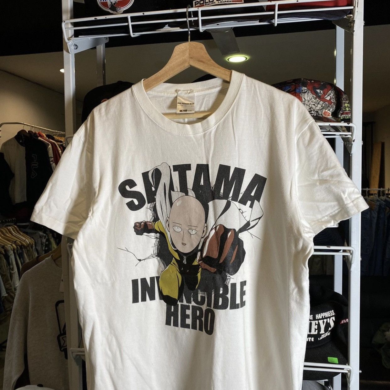 Anime × Japanese Brand × Vintage One Punch Man Anime T-shirt Saitama Size US L / EU 52-54 / 3 - 3 Thumbnail