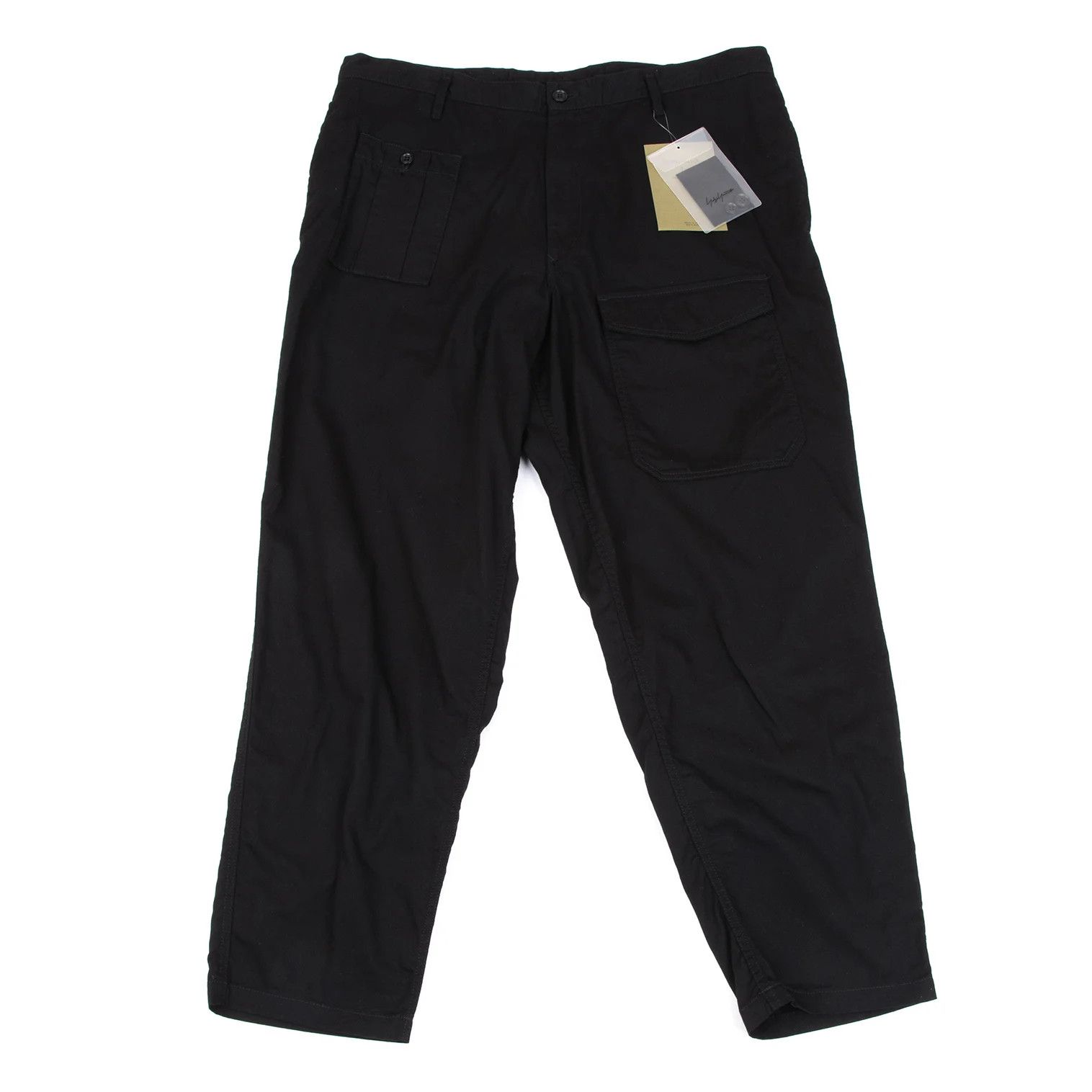 Yohji Yamamoto Yohji Yamamoto Black Scandal 19ss Ukiyo-e Pants 