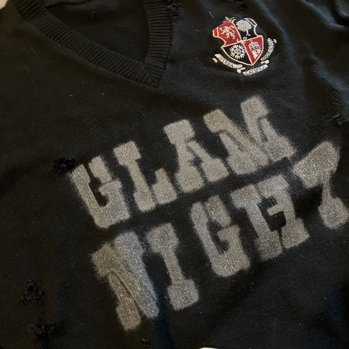 ALEXANDER DIGENOVA ‘GLAM NIGHT’ SAMPLE OG Catholic School Sweater Size US L / EU 52-54 / 3 - 2 Thumbnail