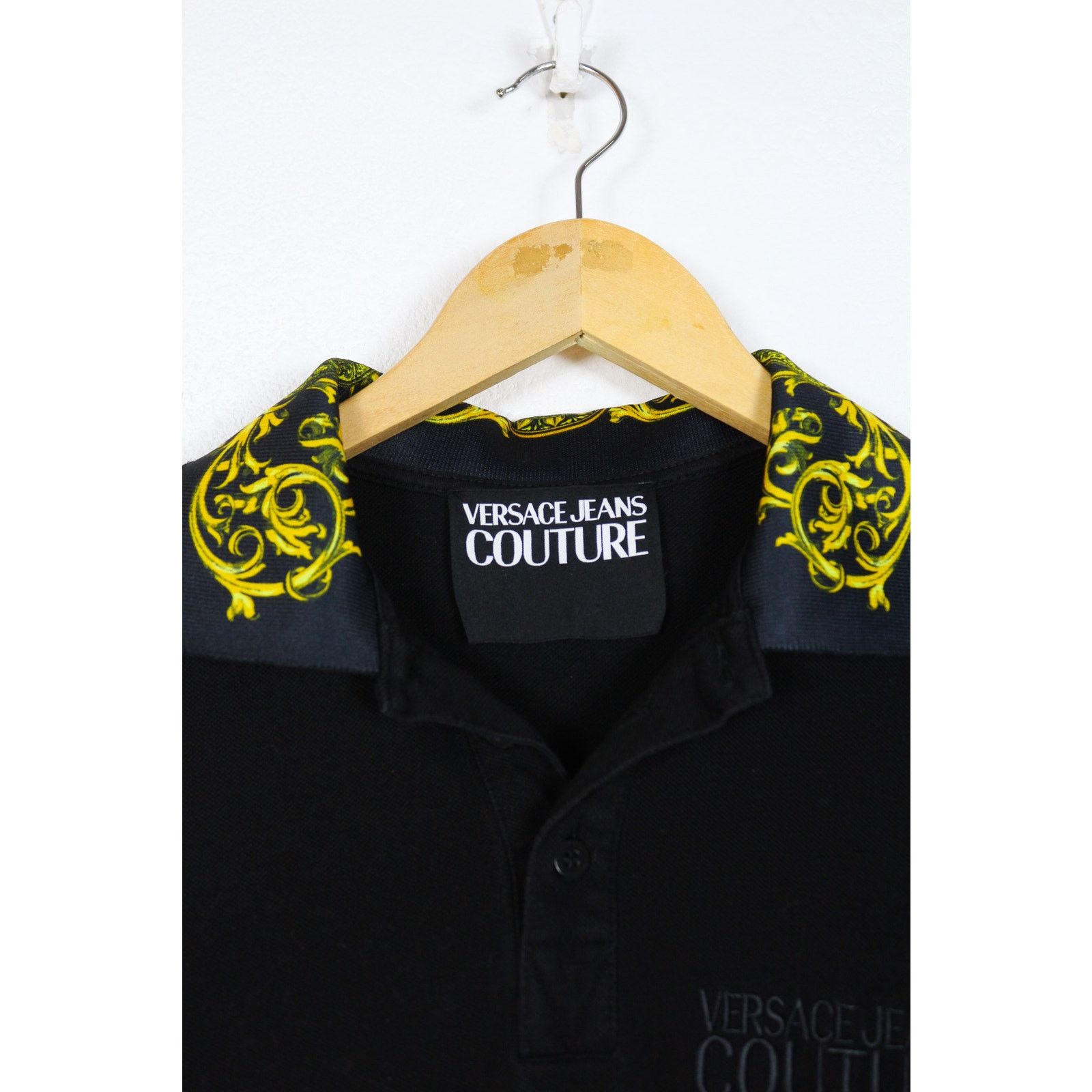 Versace Jeans Couture Versace Jeans Couture Baroque Collar Logo Polo Shirt Rugby Size US XS / EU 42 / 0 - 3 Thumbnail