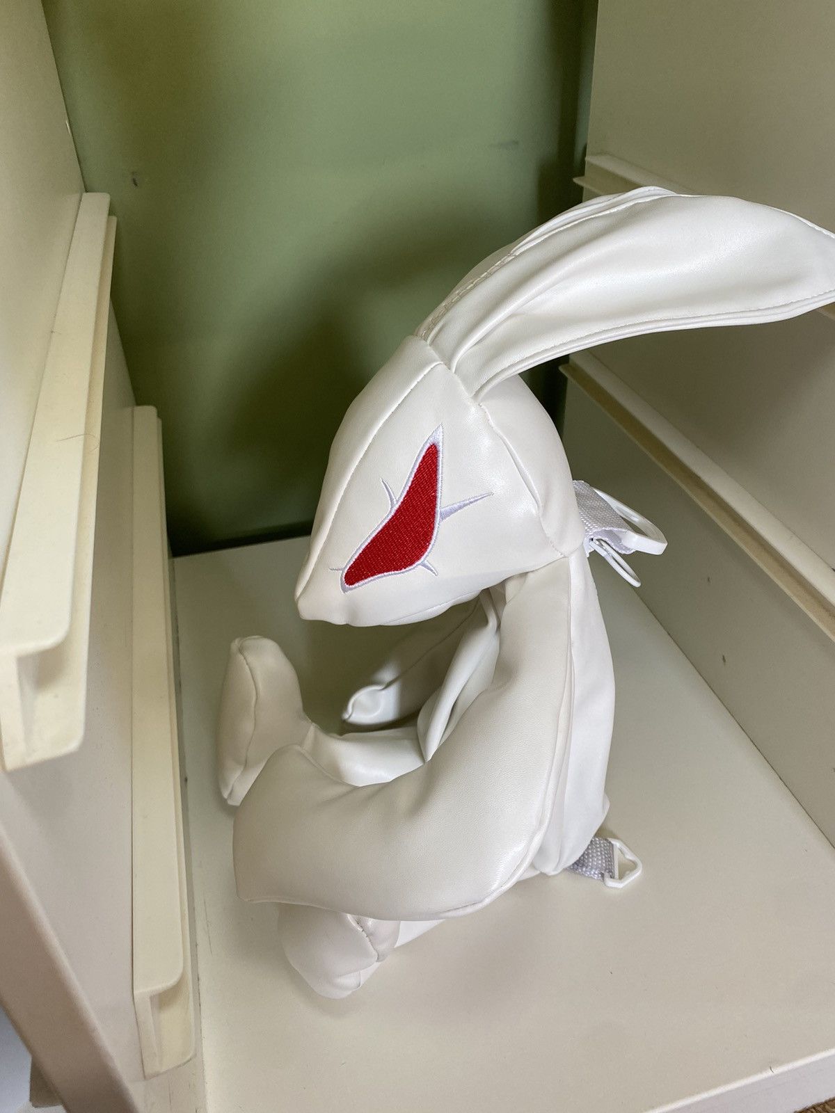 image of Beauty Beast “Dark Knight” Bunny Bag in White, Men's
