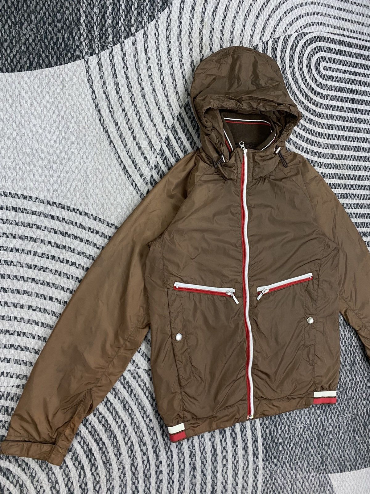 Beams Plus Vintage Beams Casual Brown Zipper Hooded Jacket Size US S / EU 44-46 / 1 - 3 Thumbnail