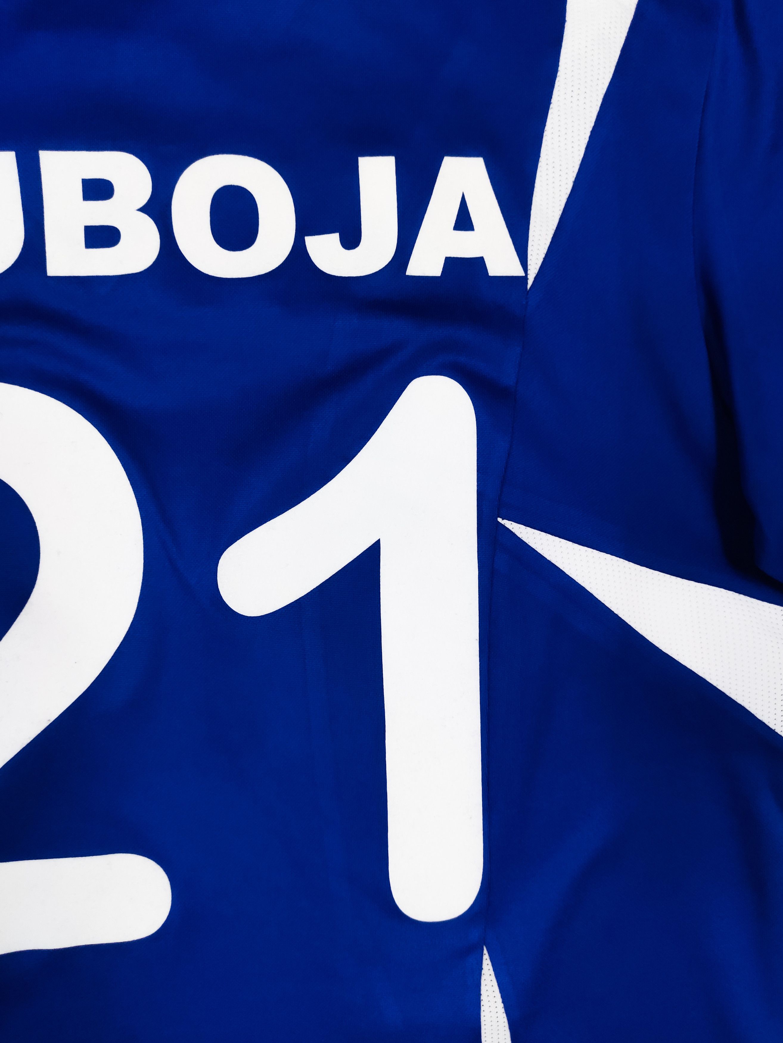 Lotto Sport Ljuboja #21 Serbia & Montenegro 2006 Lotto Home Shirt PSG Size US M / EU 48-50 / 2 - 8 Thumbnail