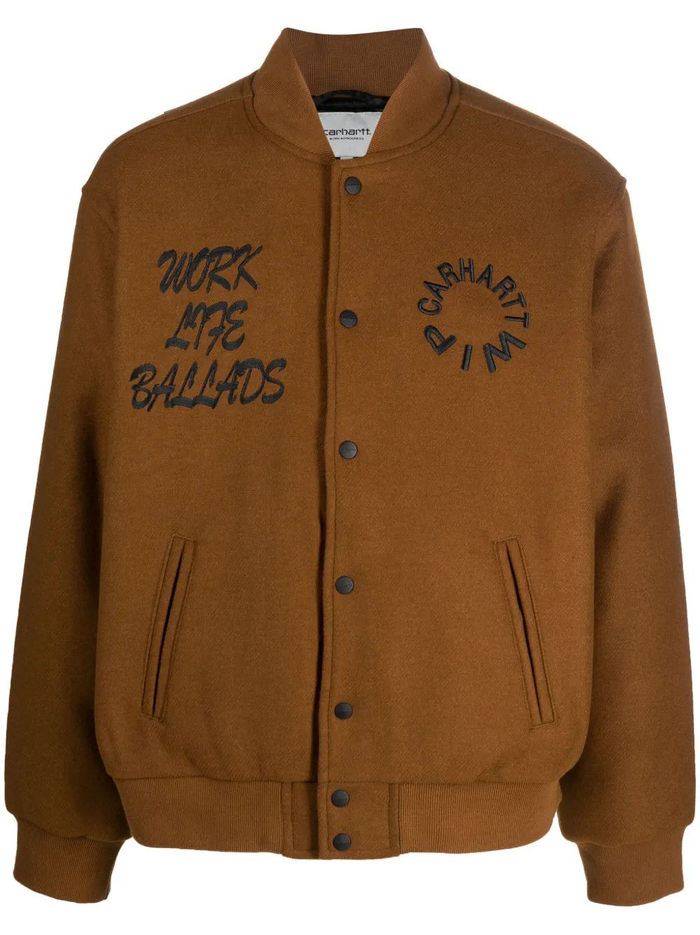 Carhartt Wip Work Varsity felted bomber Size US L / EU 52-54 / 3 - 1 Thumbnail
