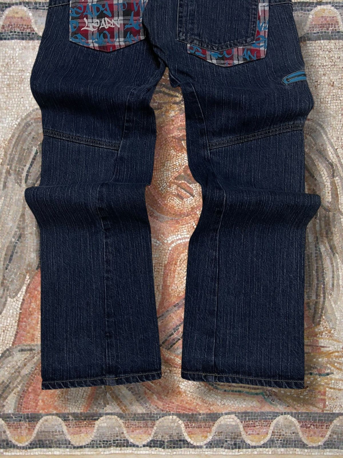 Hysteric Glamour Vintage Og 90s Japan Designer Antful Punk Double Waist Denim Size US 29 - 12 Thumbnail