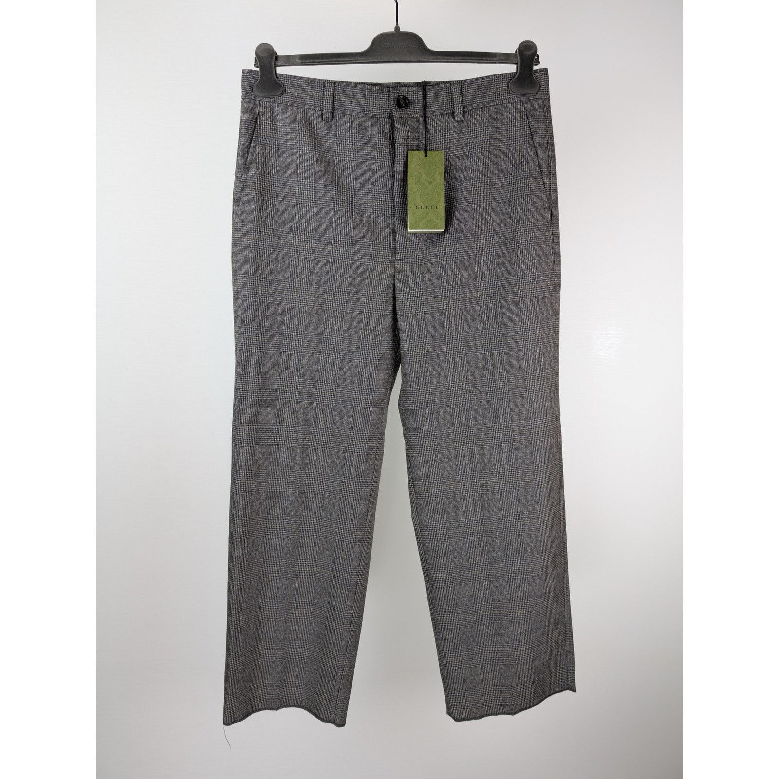 Gucci o1rshd1 Vintage Mouline Galles Pant in Black/Brown Size US 34 / EU 50 - 6 Thumbnail
