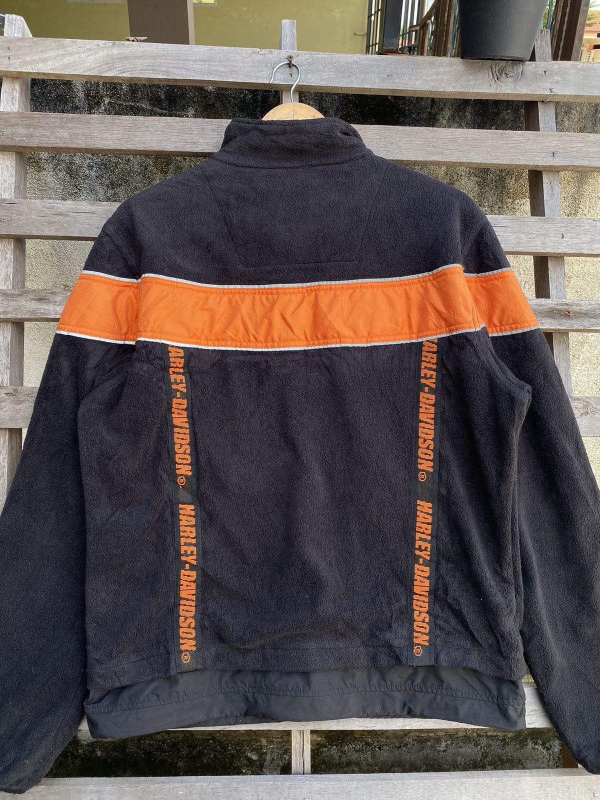 Harley Davidson Very Rare Vintage Harley Davidson Biker Fleece Jacket Size US M / EU 48-50 / 2 - 6 Thumbnail