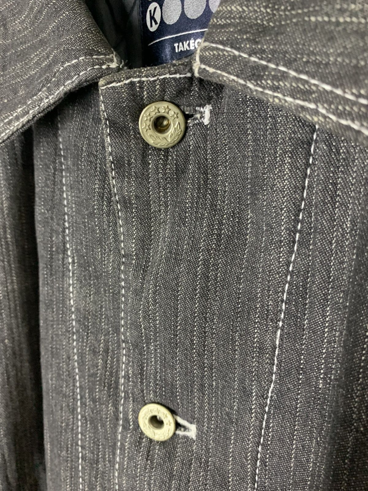 Takeo Kikuchi Japanese Denim Workwear Blue Blue Kojima Size US M / EU 48-50 / 2 - 5 Thumbnail