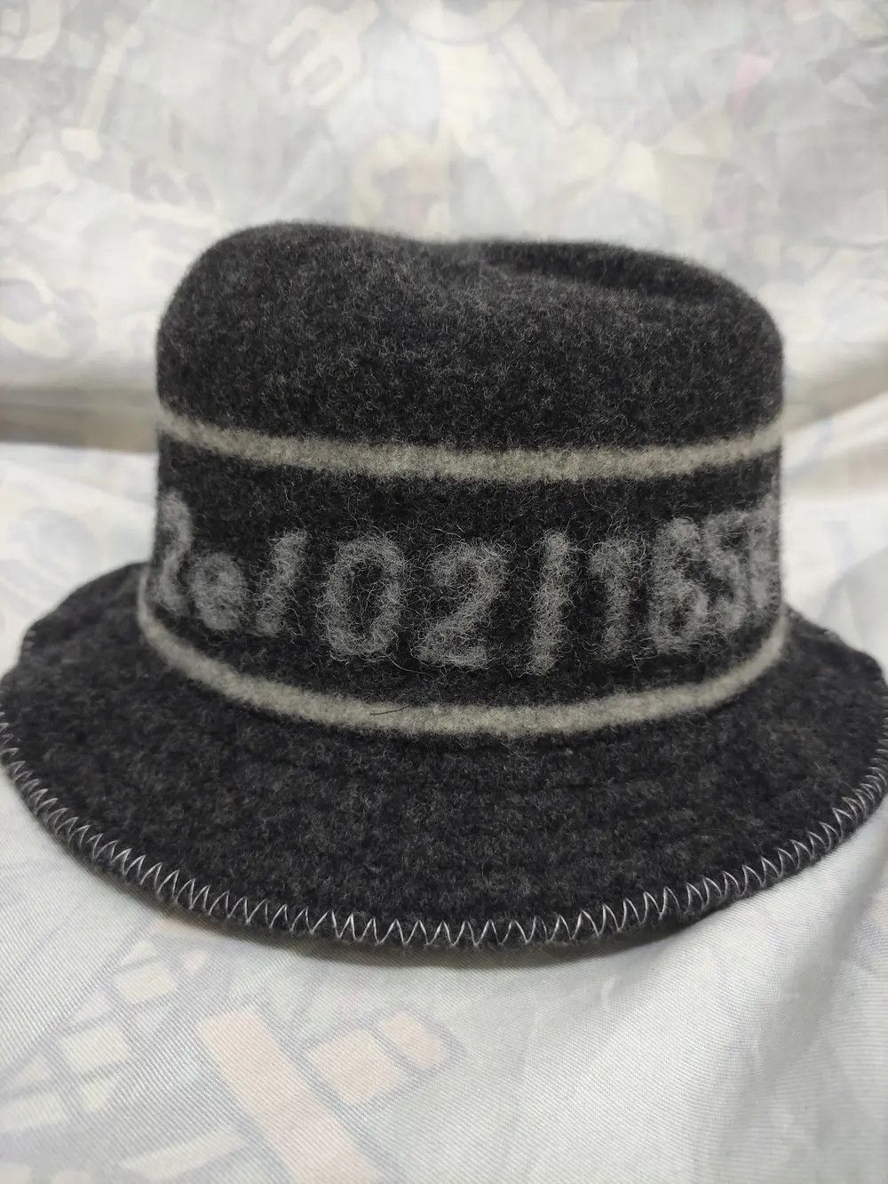 Japanese Brand OVERRIDE WOOL BUCKET HAT Size ONE SIZE - 2 Thumbnail