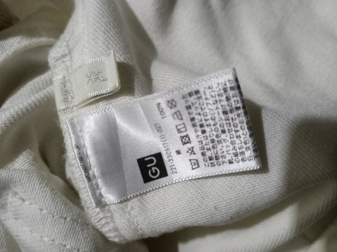 GU GU Jeans White Bush Pants Flare Workwear Japan Size US 32 / EU 48 - 7 Thumbnail