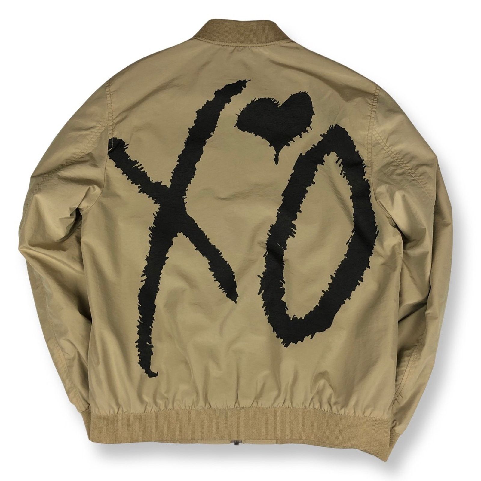 image of H&m Bomber Jacket in Cream, Men's (Size Medium)