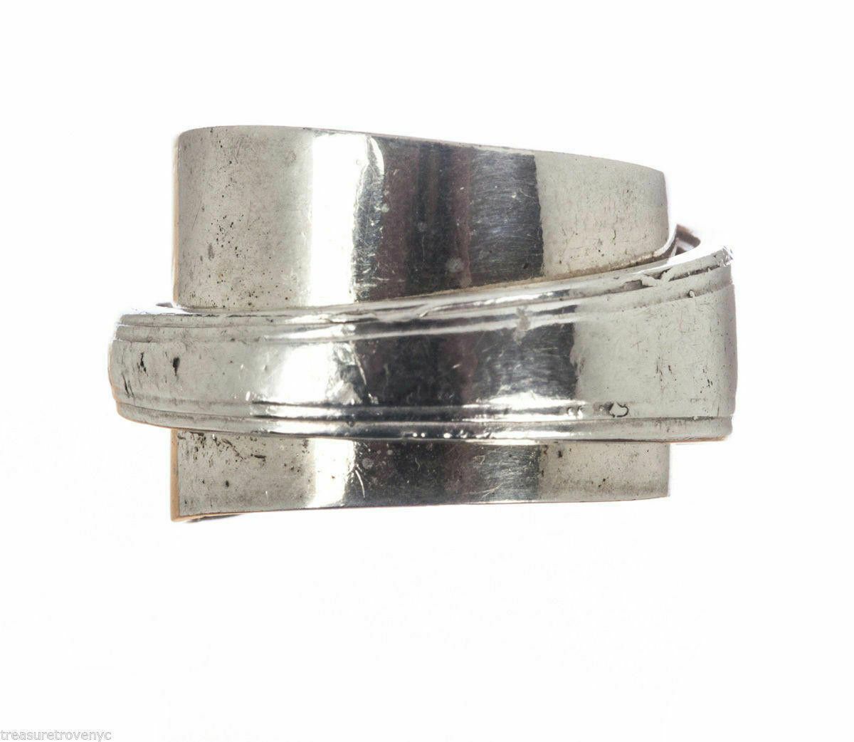 Designer Sterling Silver Butter Knife Ring Silverware Alberto Juan Size ONE SIZE - 2 Thumbnail