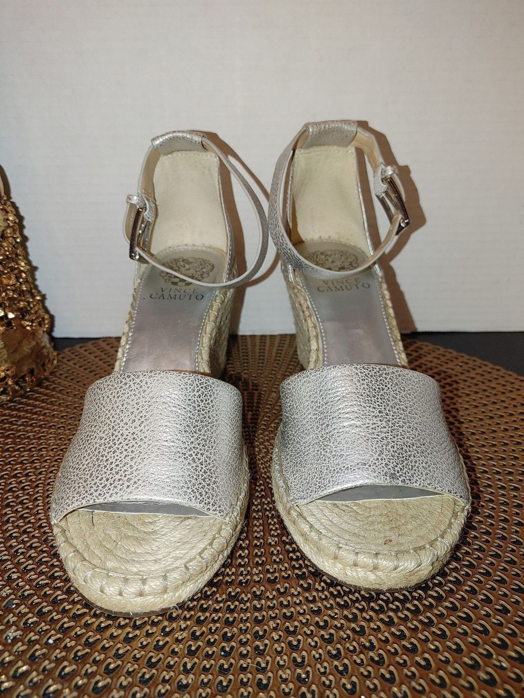 Vince Camuto Vince Camuto Leera Wedges Size 8M Size US 8 / IT 38 - 1 Thumbnail