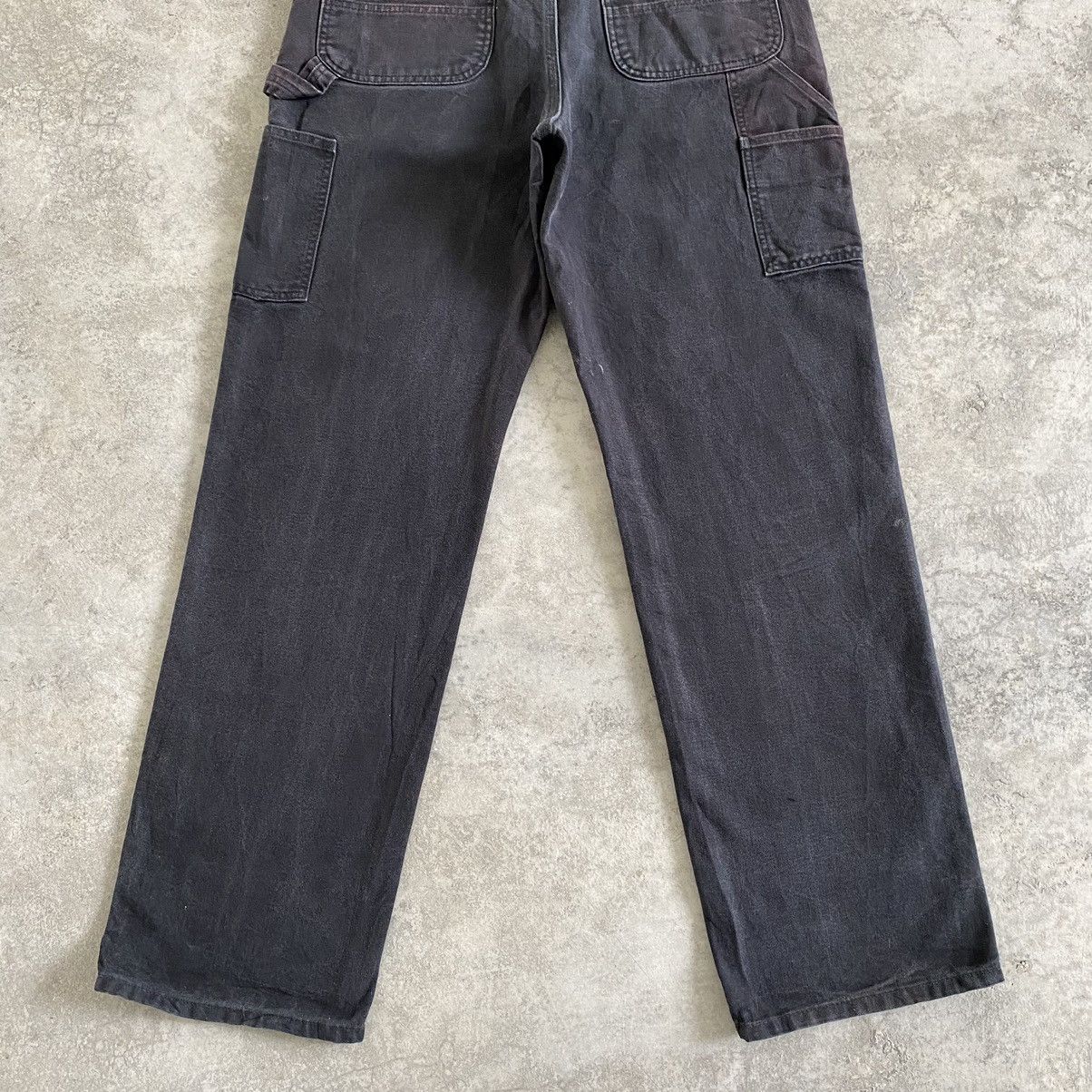 Carhartt Trashed VTG Carhartt Faded Dirty Carpenter Workwear Pants Size US 33 - 16 Thumbnail
