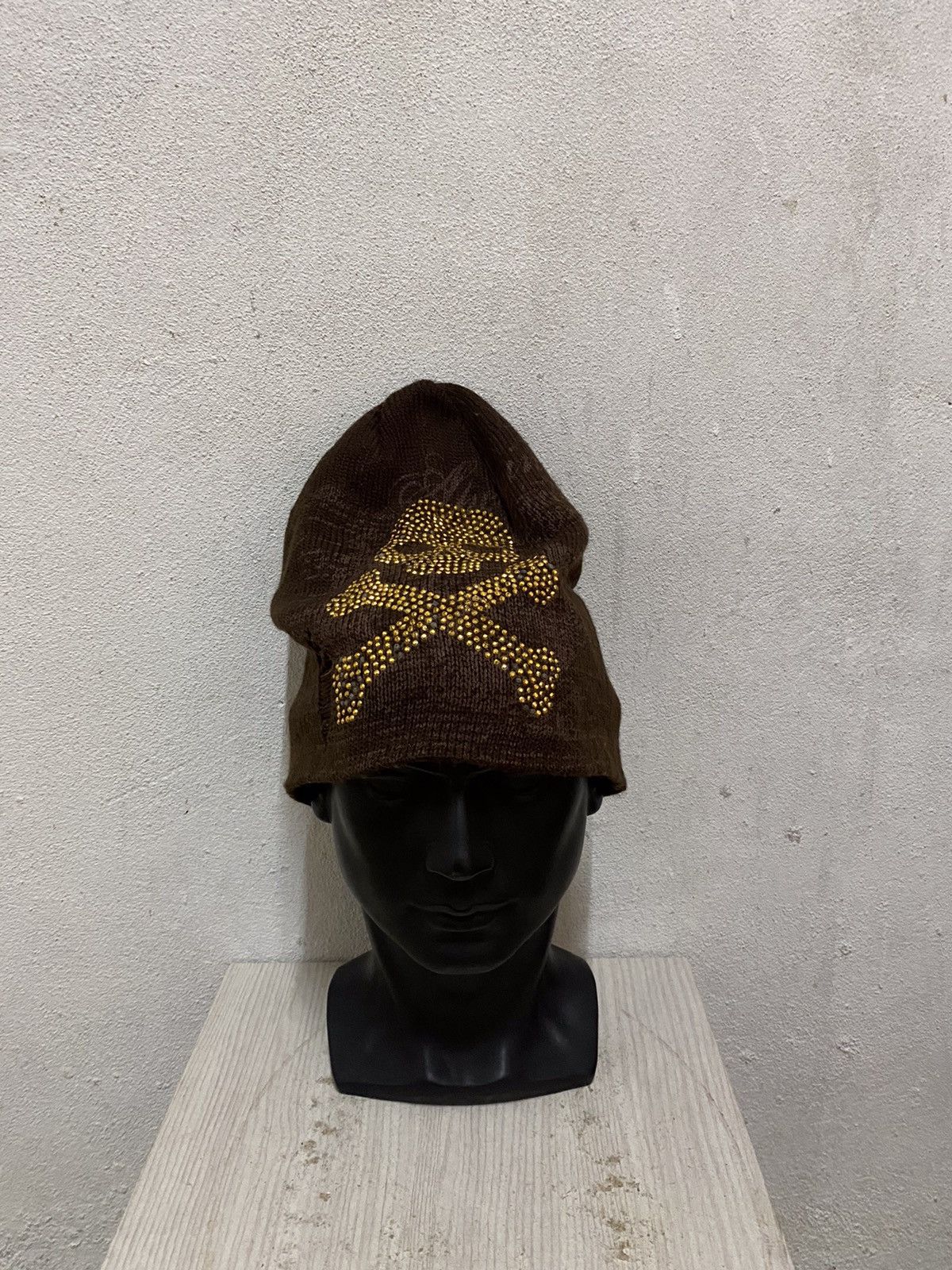 Seditionaries Japanese Brand Skulls Big Logo Beanie Hat Size ONE SIZE - 3 Thumbnail