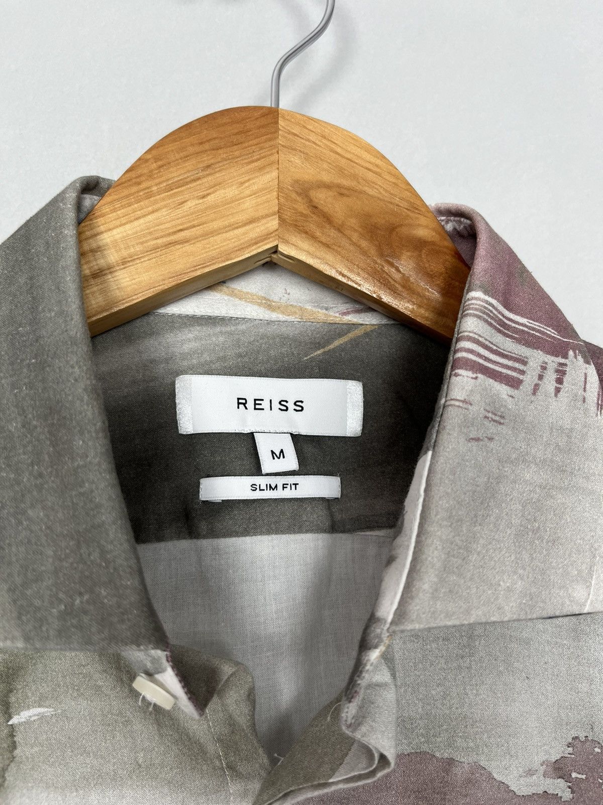 Reiss REISS Whistler Luxury Cotton Slim Fit Shirt Size US M / EU 48-50 / 2 - 7 Thumbnail
