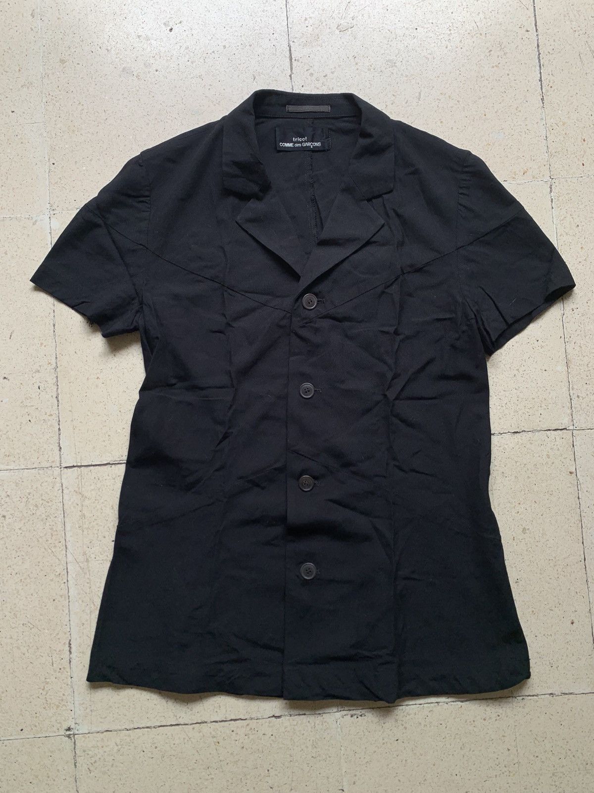 Tricot Comme des Garcons Tricot comme des garcons short sleeve rayon blazer ad 1996 Size M / US 6-8 / IT 42-44 - 1 Thumbnail