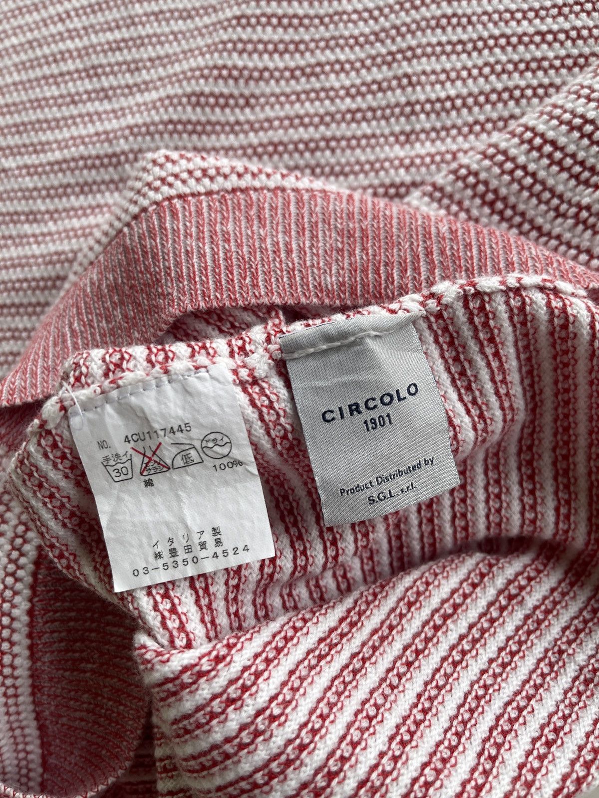 Circolo 1901 Circolo 1901 Jumper Polos Shirt Size L / US 10 / IT 46 - 6 Thumbnail
