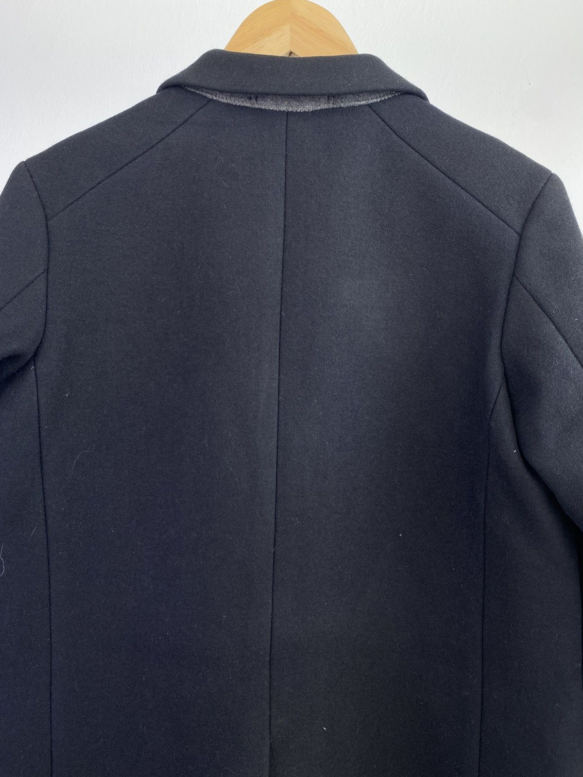 Japanese Brand Scye Supreme Chaster Coat Wool Melton Tailored Coat Size US S / EU 44-46 / 1 - 8 Thumbnail