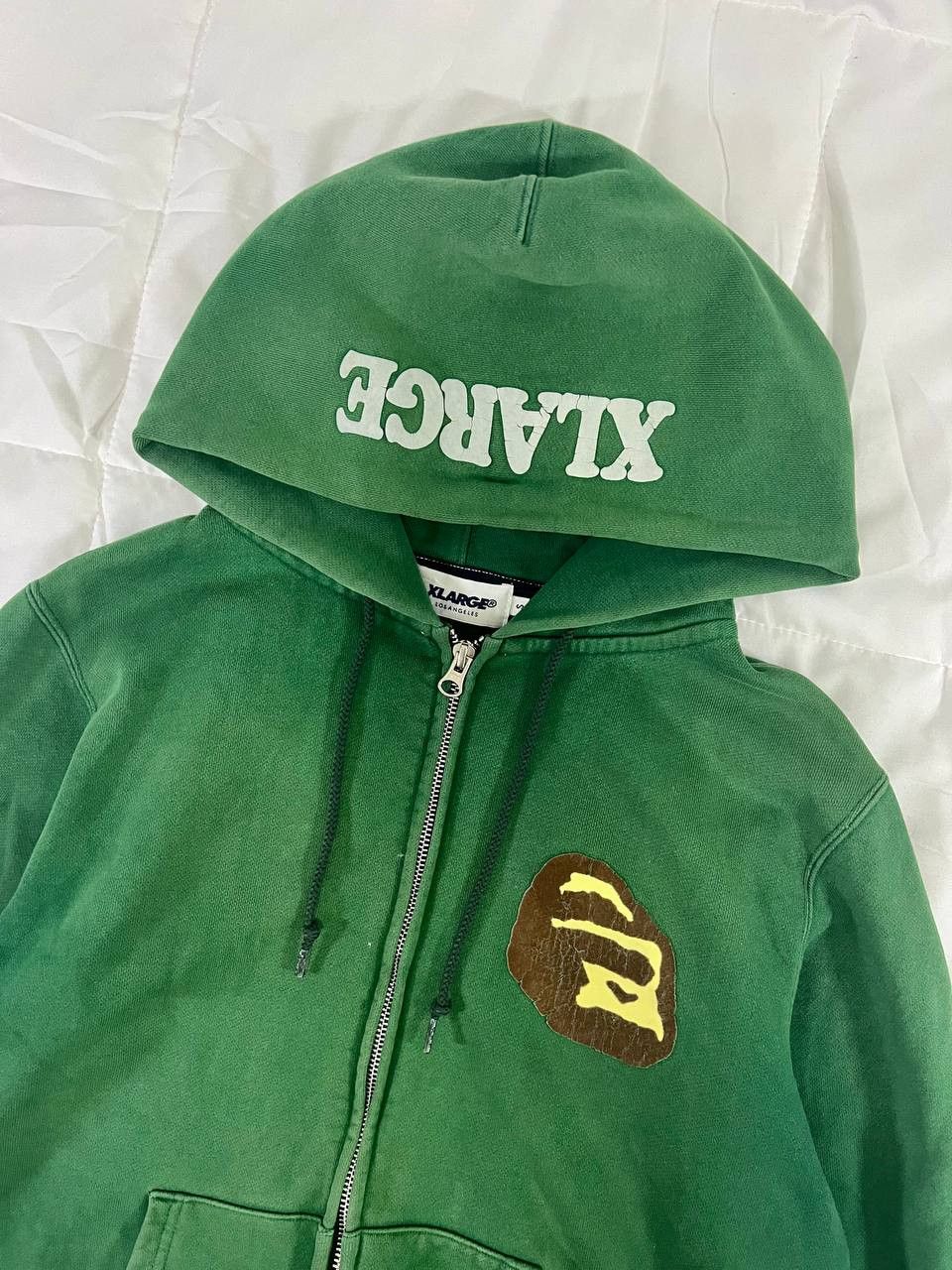 Vintage × Xlarge CRAZY Vintage Y2K XLarge Los Angeles Zip Up Hoodie Size US S / EU 44-46 / 1 - 5 Thumbnail
