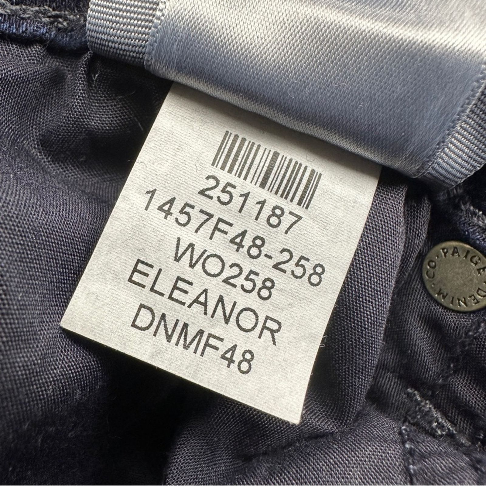 Paige PAIGE Manhattan high-rise bootcut jeans in Eleanor Denim 27 Size 27" / US 4 / IT 40 - 13 Thumbnail