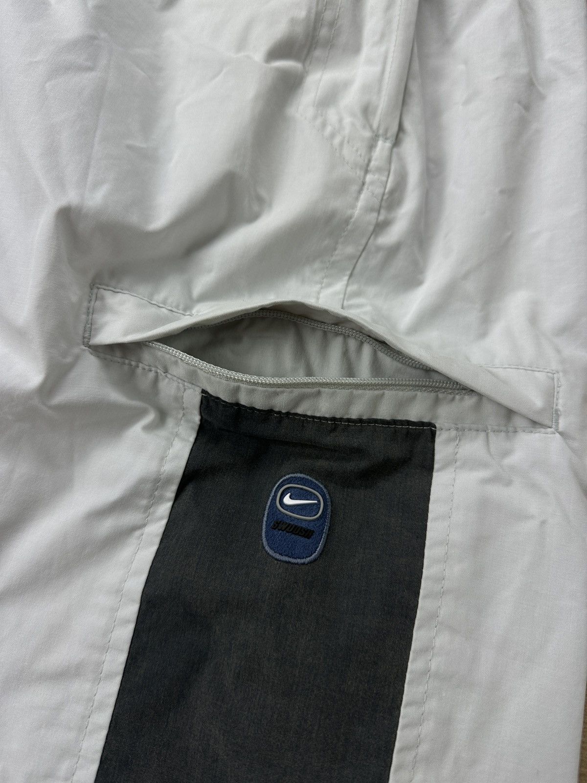 Nike × Vintage Vintage Y2K Nike Swoosh Logo Shorts Size US 34 / EU 50 - 6 Thumbnail