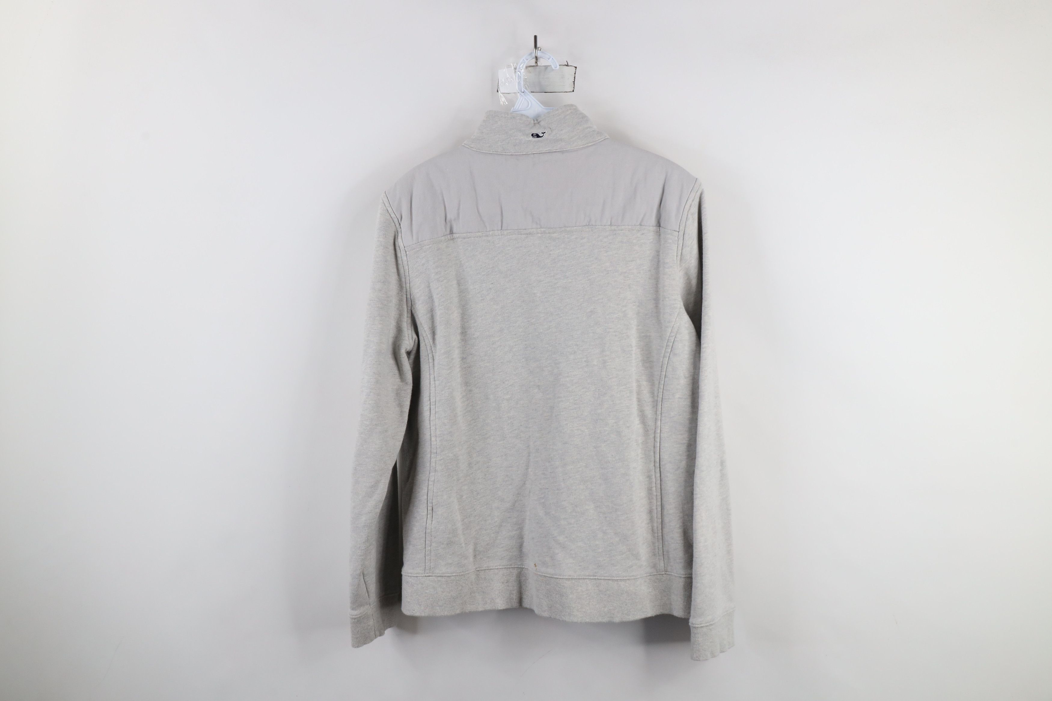 Vineyard Vines × Vintage Vineyard Vines Dreamcloth Half Zip Pullover Sweatshirt Gray Size XL / US 12-14 / IT 48-50 - 11 Thumbnail