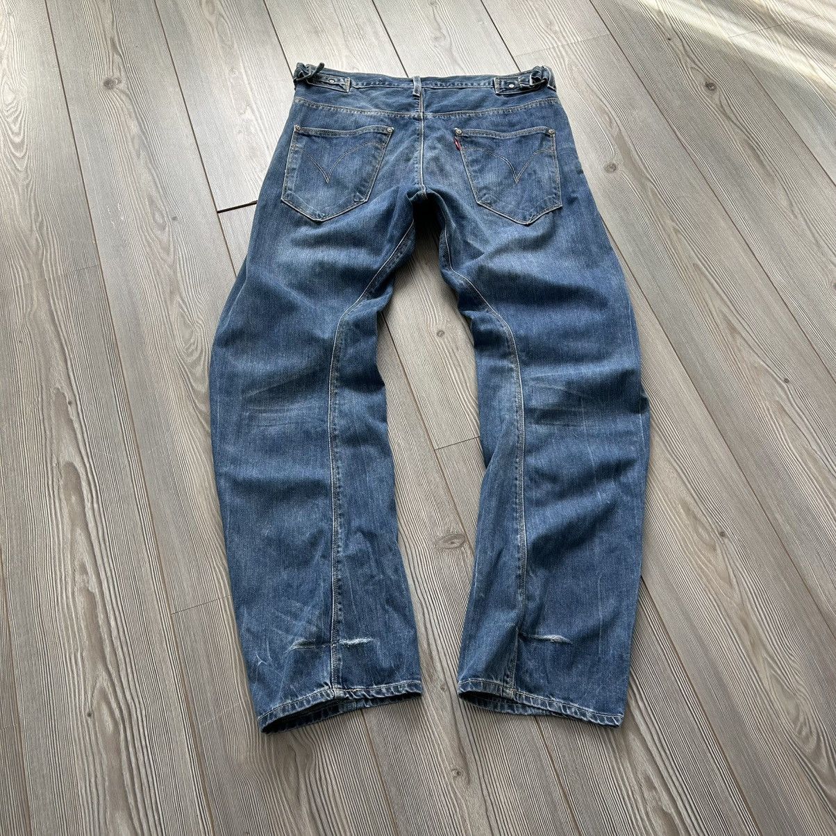 Levi's Vintage Clothing Vintage Levis Engineered Buckle Y2K Japaneese Jeans 32 Size US 32 / EU 48 - 4 Thumbnail