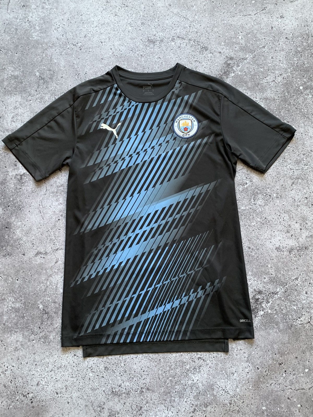 Puma 🔥PUMA MANCHESTER CITY TRAINING BLOCKCORE SOCCER JERSEY Size US M / EU 48-50 / 2 - 3 Thumbnail