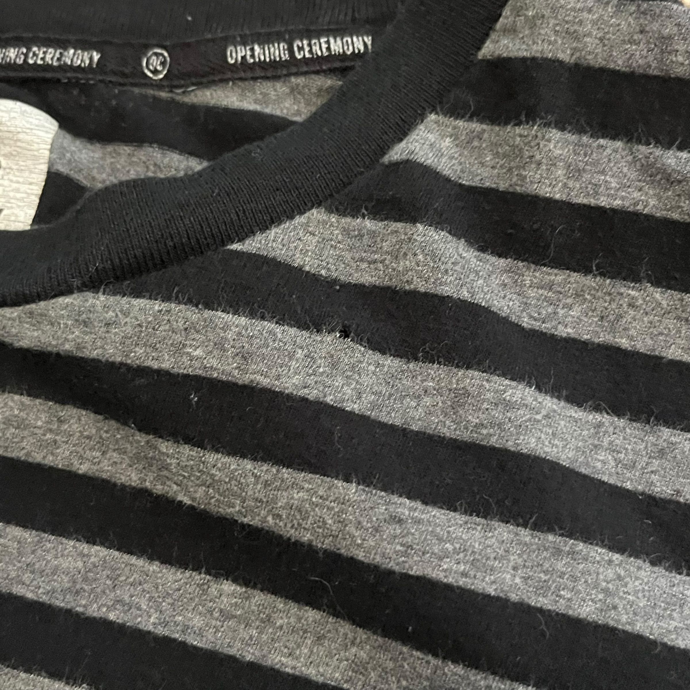 Opening Ceremony VINTAGE Opening Ceremony Striped Boxy T Shirt Size US XL / EU 56 / 4 - 6 Thumbnail