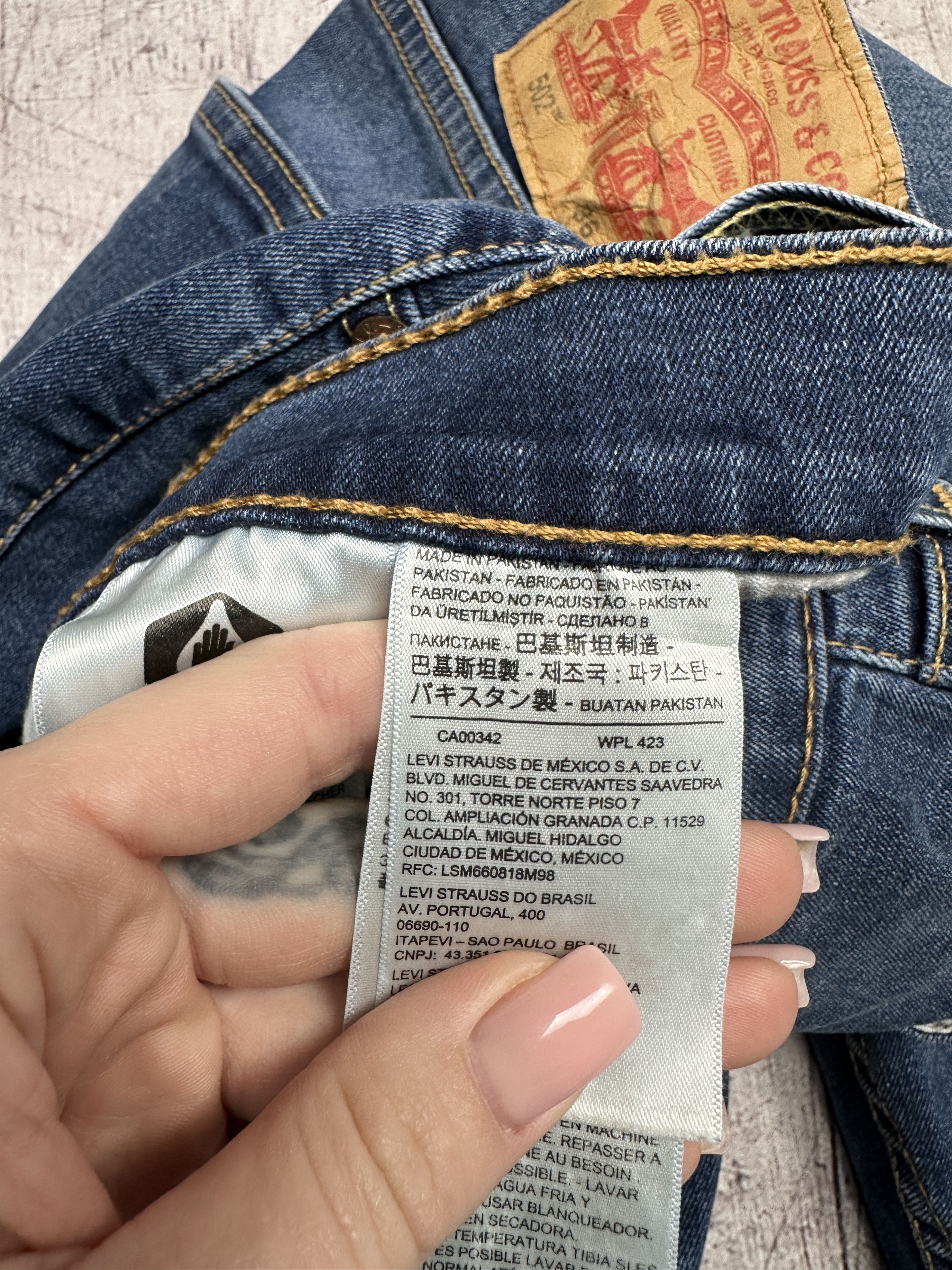 Levi's Levi's 501 Mens Denim Pants Jeans Size 34 x 32 Size US 34 / EU 50 - 10 Thumbnail