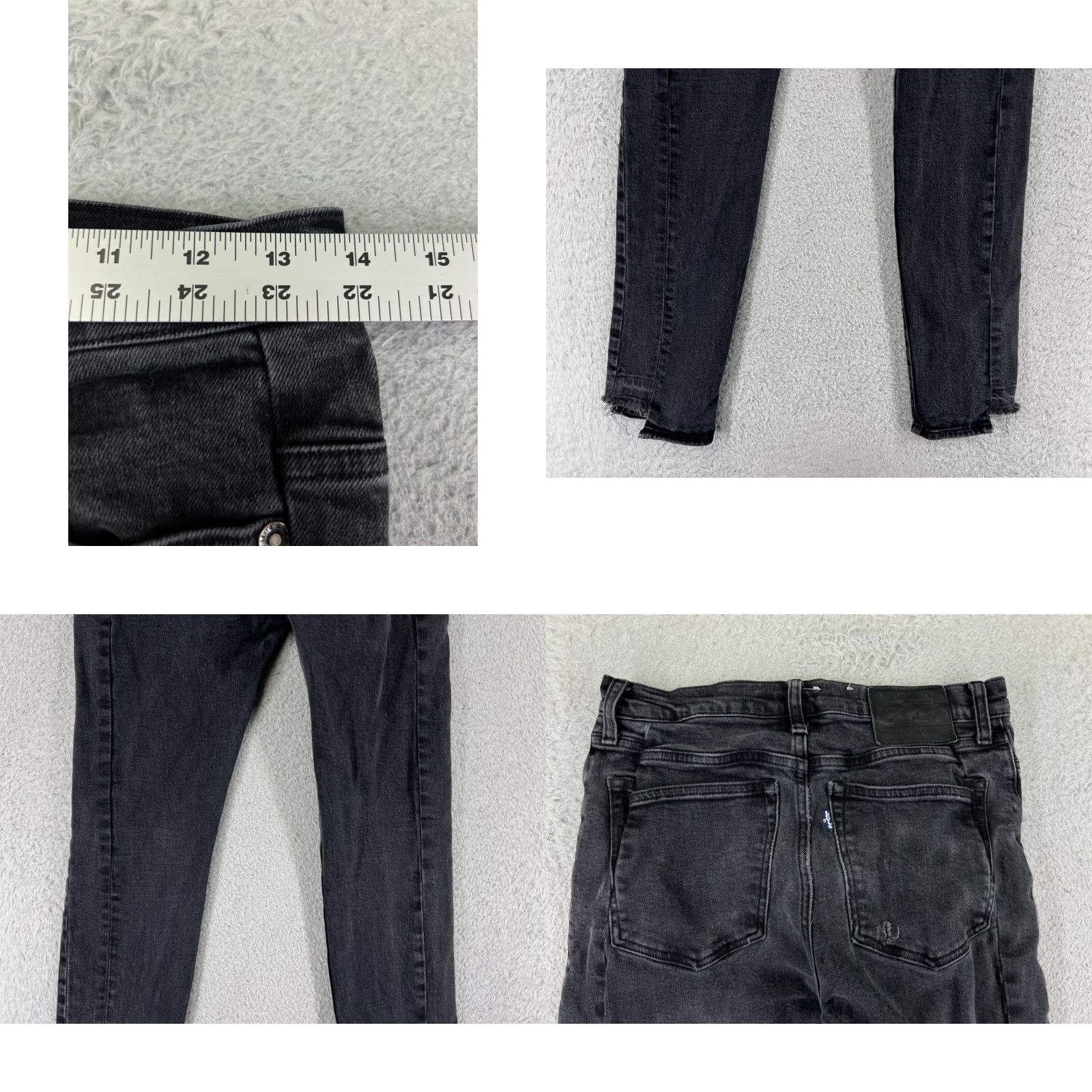 Levi's Levi's 510 Jeans Slim Fit Black Denim 30 Adult Men 5-Pocket Cotton Blend Zip Inseam 32 Reading Vintage: No Size US 30 / EU 46 - 10 Thumbnail