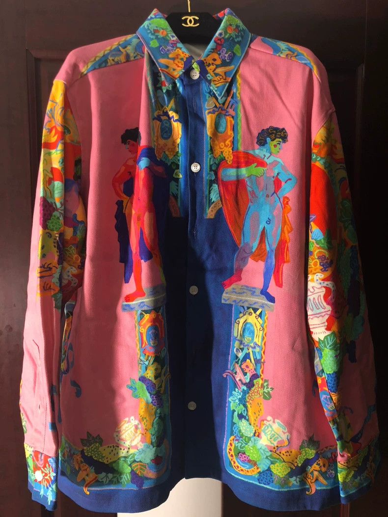 Versace Versace Baroque shirt coat Size M / US 6-8 / IT 42-44 - 1 Thumbnail