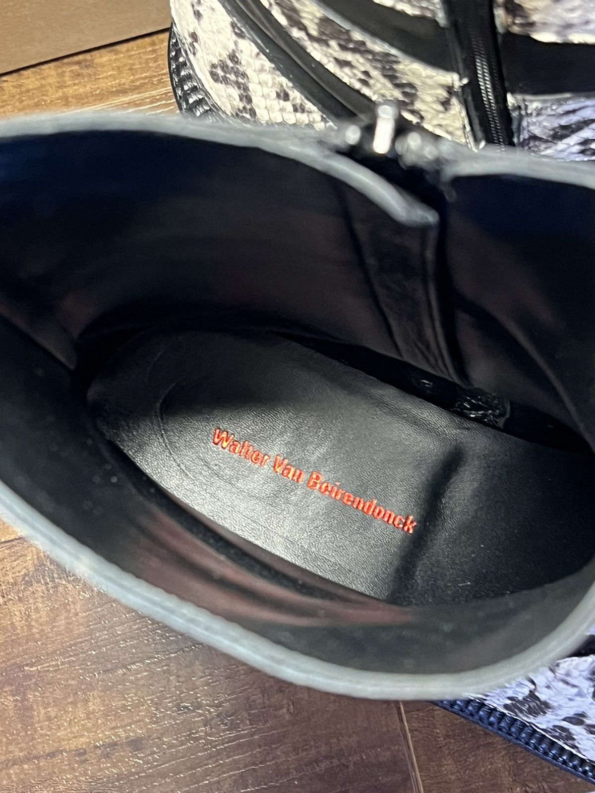 Walter Van Beirendonck Walter Van Beirendonck FW23 Viper Heel Boots Size US 12 / EU 45 - 3 Thumbnail