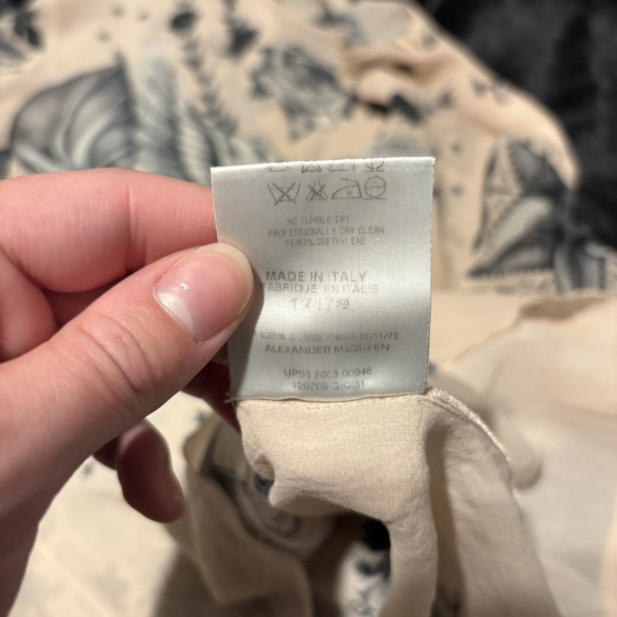 Alexander McQueen 2003 alexander mcqueen tattoo mesh long sleeve Size US S / EU 44-46 / 1 - 5 Thumbnail
