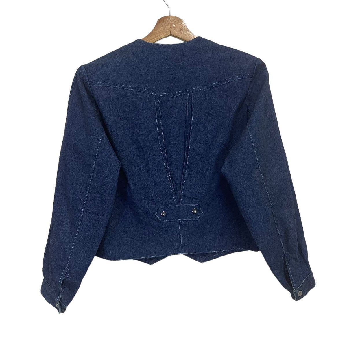 Issey Miyake GOMA DENIM CROPPED JACKET Size S / US 4 / IT 40 - 7 Thumbnail