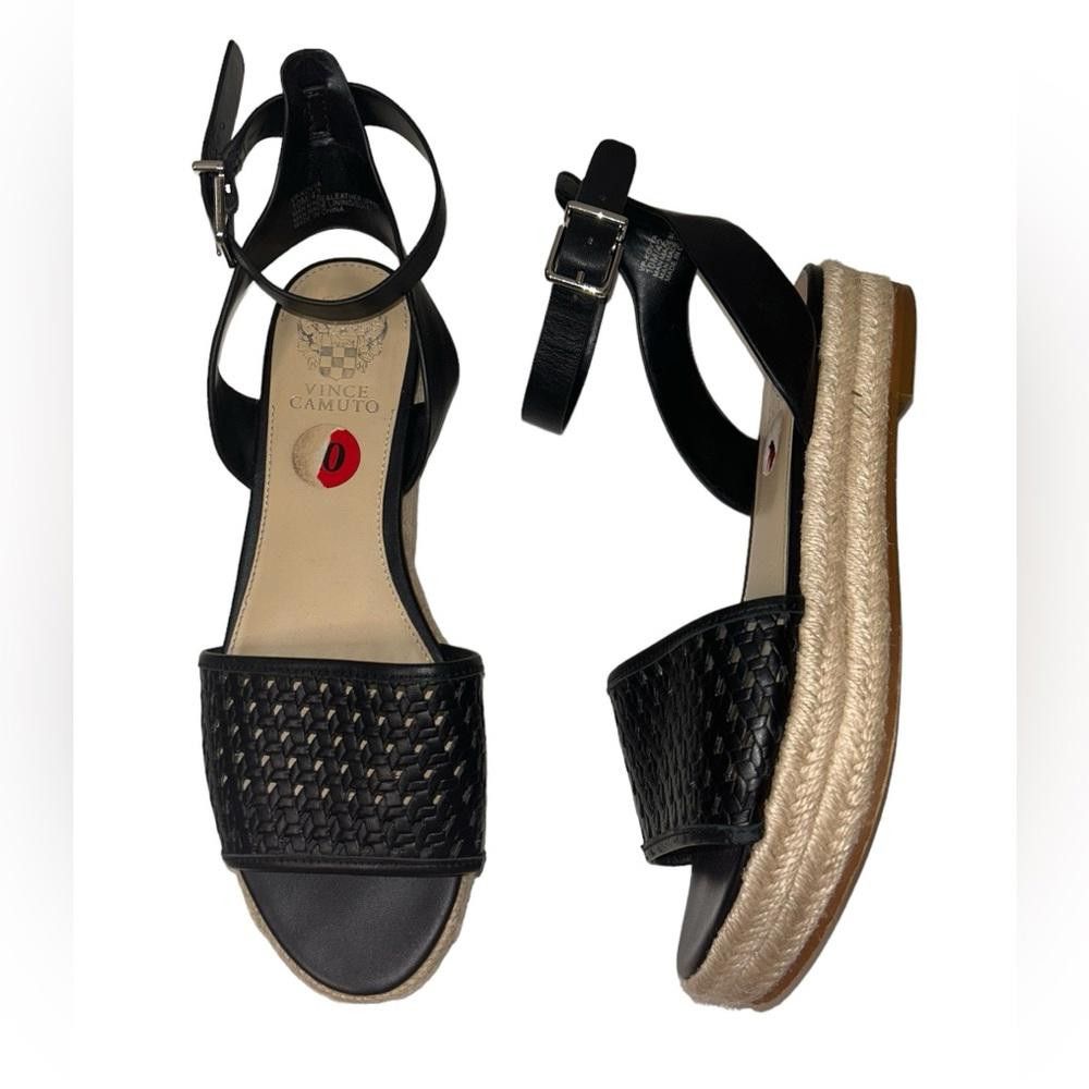 Vince Camuto Vince Camuto l Kovya Leather Espadrille Sandals Size 10 Size US 10 / IT 40 - 1 Thumbnail