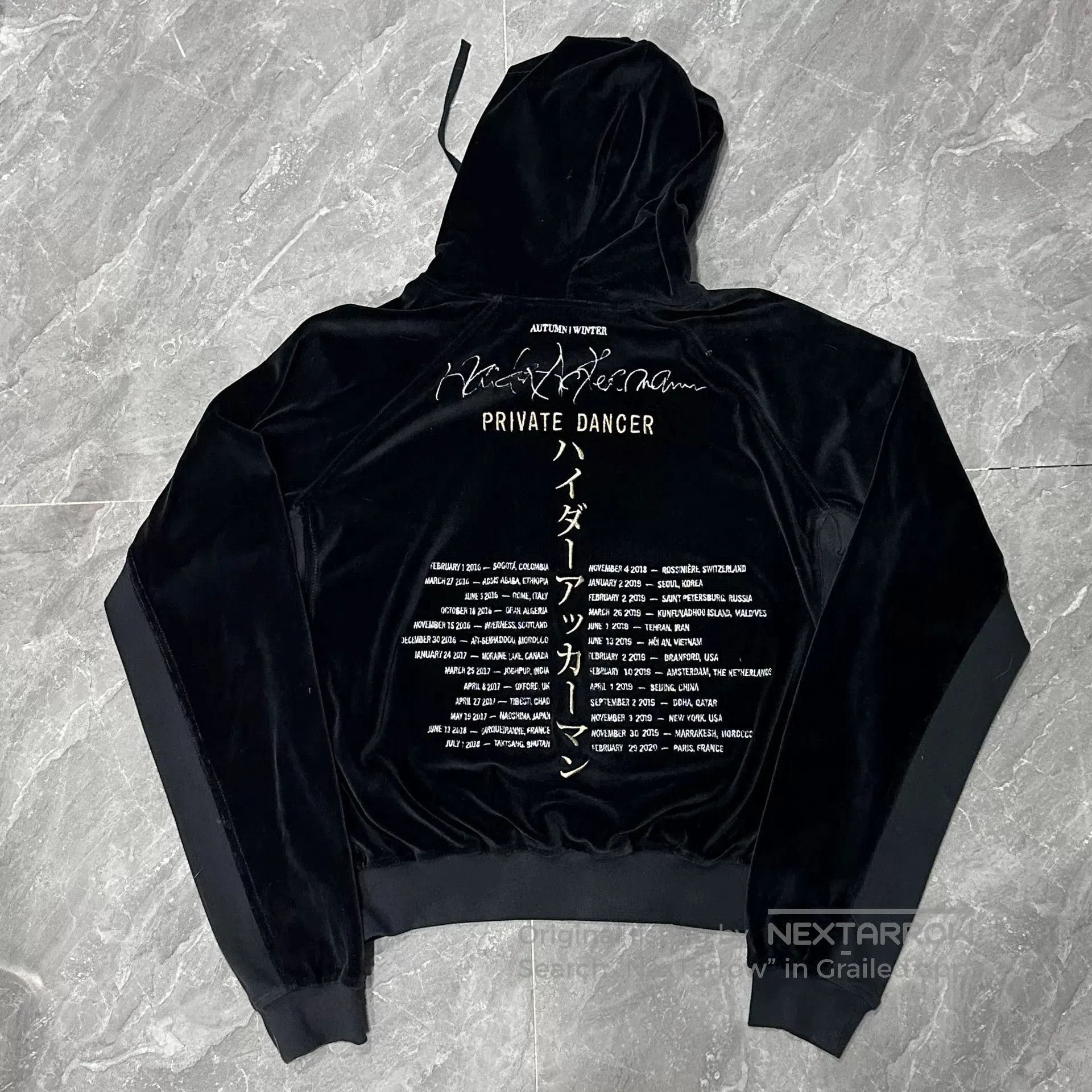 Haider Ackermann Haider Ackermann Velvet Hooded Sweatshirt. Size US XL / EU 56 / 4 - 1 Thumbnail