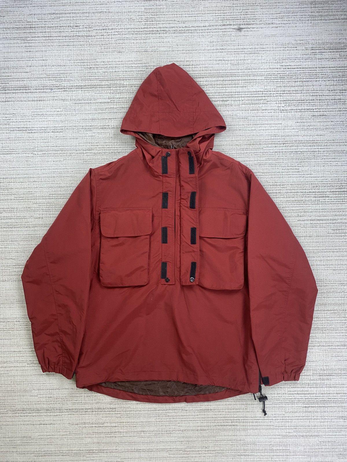 Japanese Brand 🔥Corisco Breasted Pocket Halfzip Pullover Anorak Jacket Size US M / EU 48-50 / 2 - 5 Thumbnail