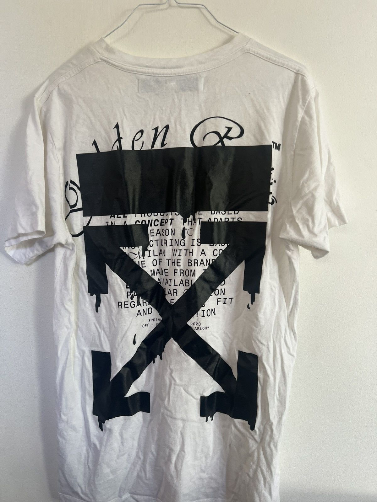 Off-White Off white Golden Ratio TEE Size US L / EU 52-54 / 3 - 10 Thumbnail
