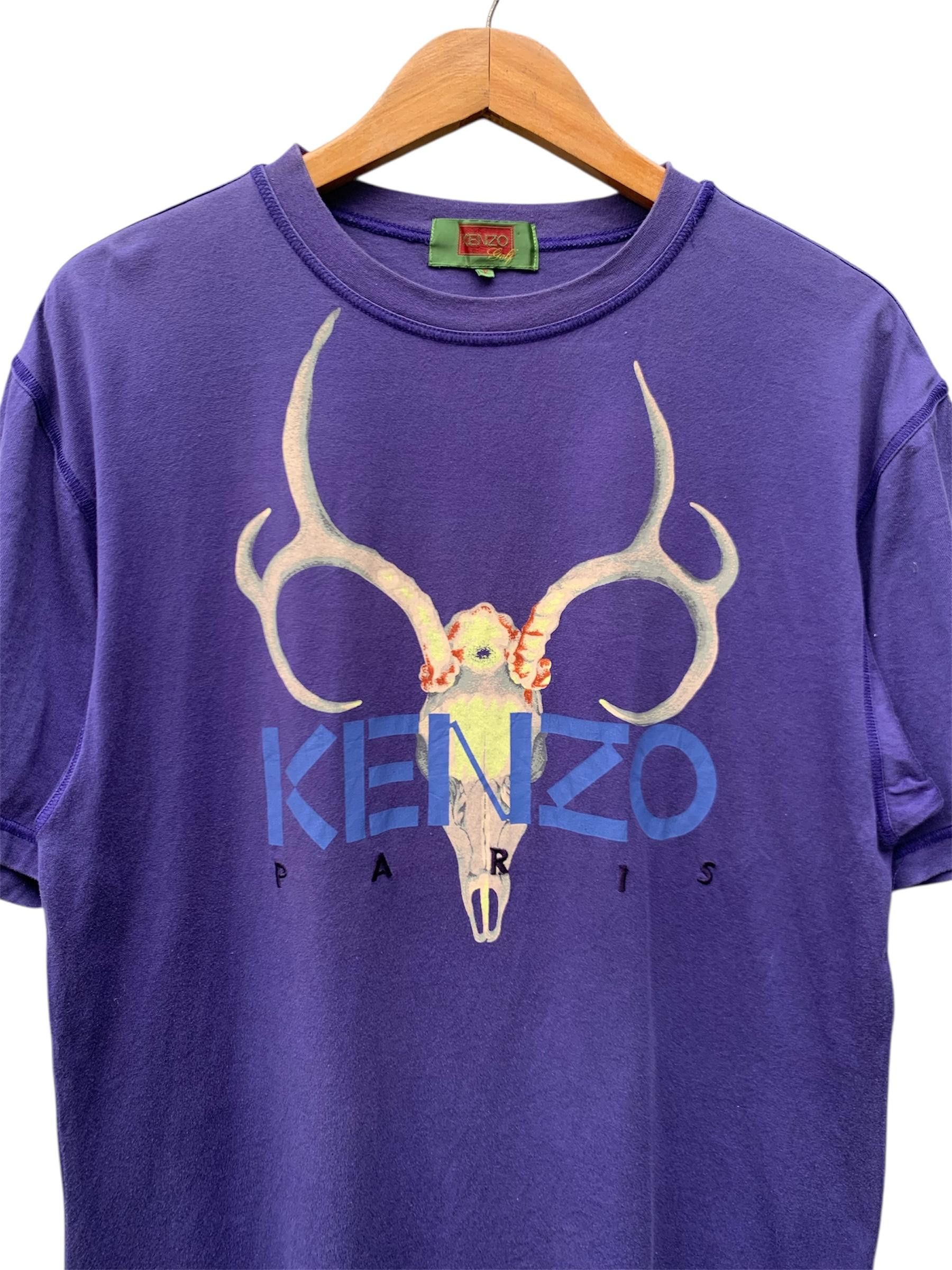 Kenzo Vintage Kenzo Golf Tee Size US M / EU 48-50 / 2 - 4 Thumbnail