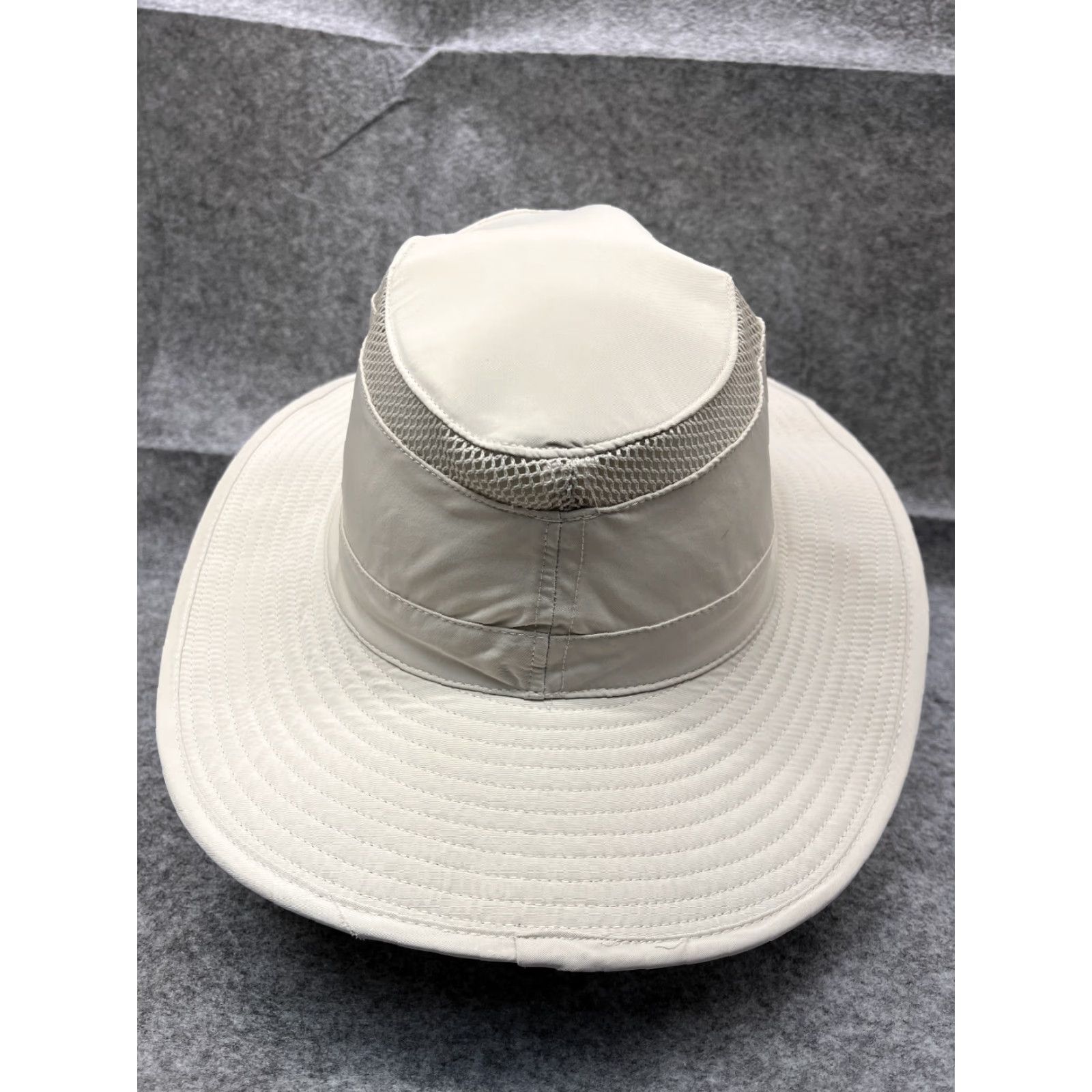 Vintage VINTAGE Inifity Headwear Unisex Adult Bucket Hat M White Nylon Outdoor Summer Casual Size ONE SIZE - 6 Thumbnail