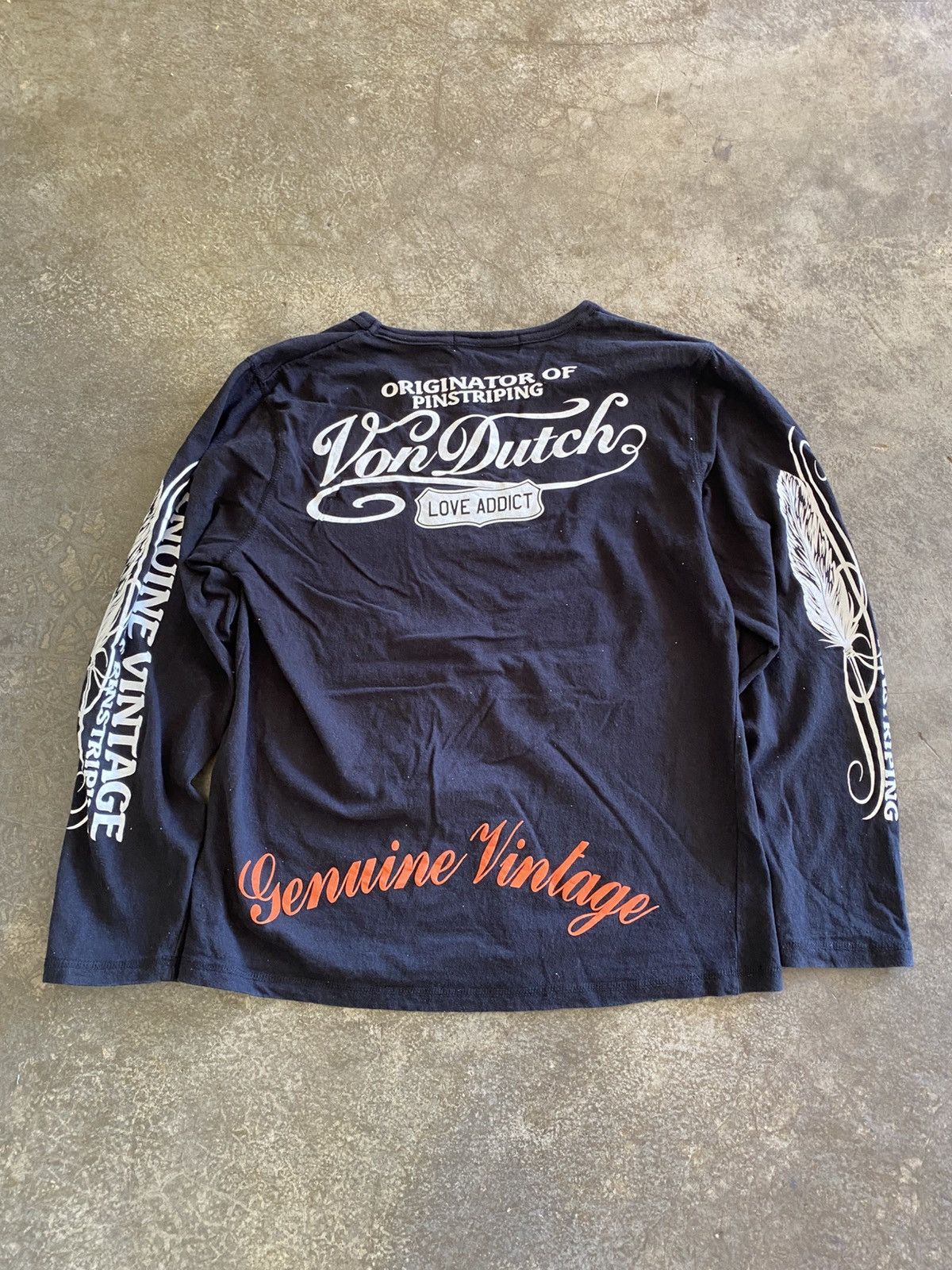 Von Dutch Von dutch genuine vintage long sleeve tees Size US S / EU 44-46 / 1 - 2 Thumbnail