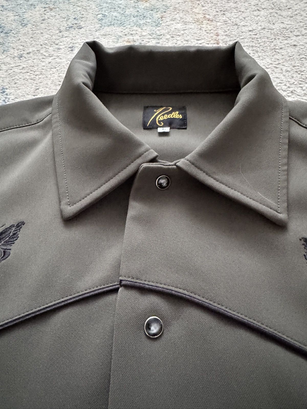 Needles Needles Green Piping Cowboy Jacket Size US L / EU 52-54 / 3 - 5 Thumbnail