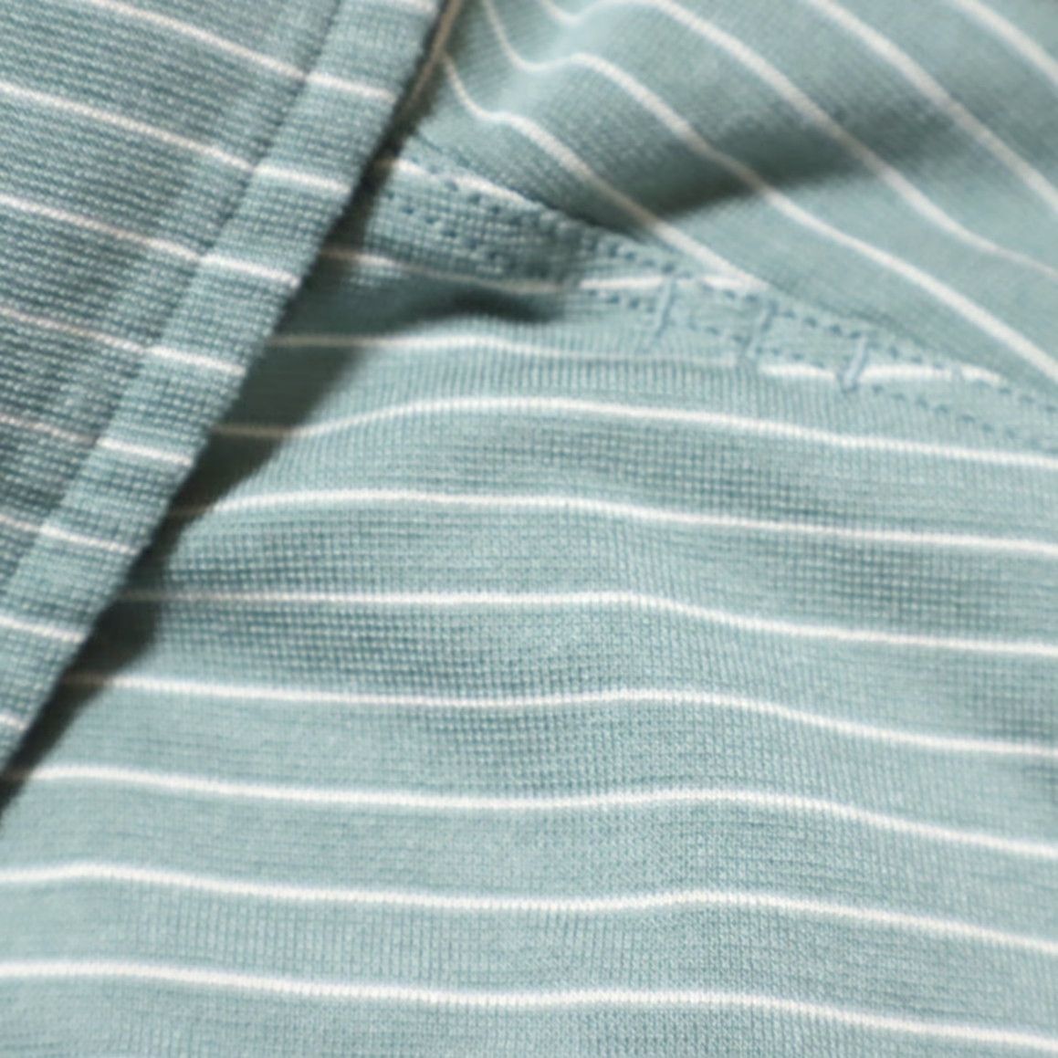 Lululemon Lululemon Evolution Polyester Striped Polo Shirt Green Men's L Size US L / EU 52-54 / 3 - 5 Thumbnail