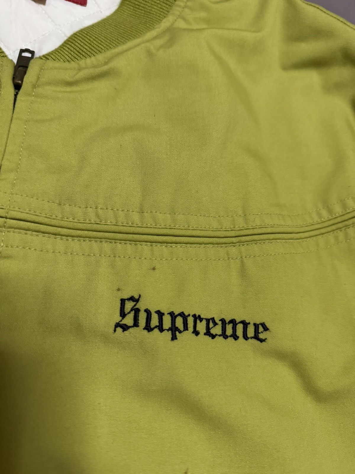 Supreme × Thrasher Supreme thrasher bomber jacket size Large Size US L / EU 52-54 / 3 - 4 Thumbnail