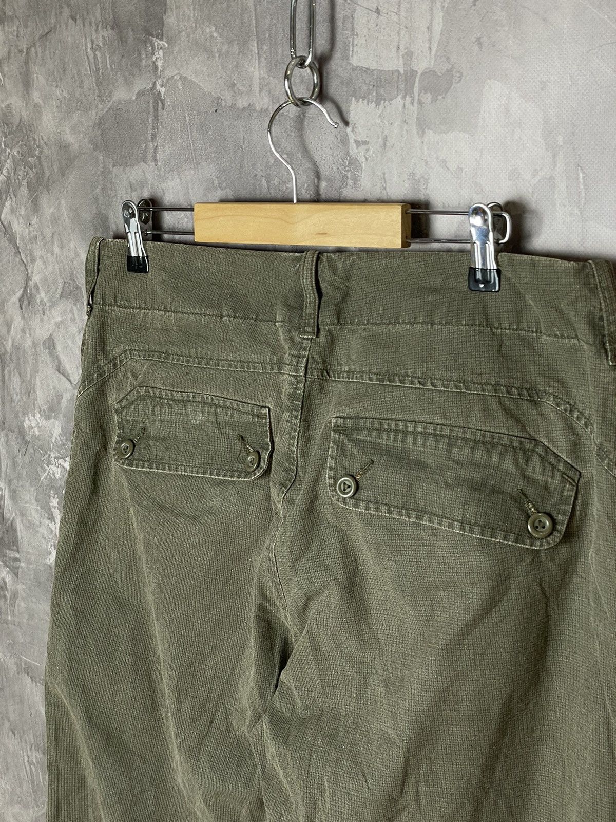 Diesel × Japanese Brand × Vintage VINTAGE Y2K DISTRESSED AVANT-GARDE DIESEL CARGO DENIM PANTS Size US 31 - 9 Thumbnail