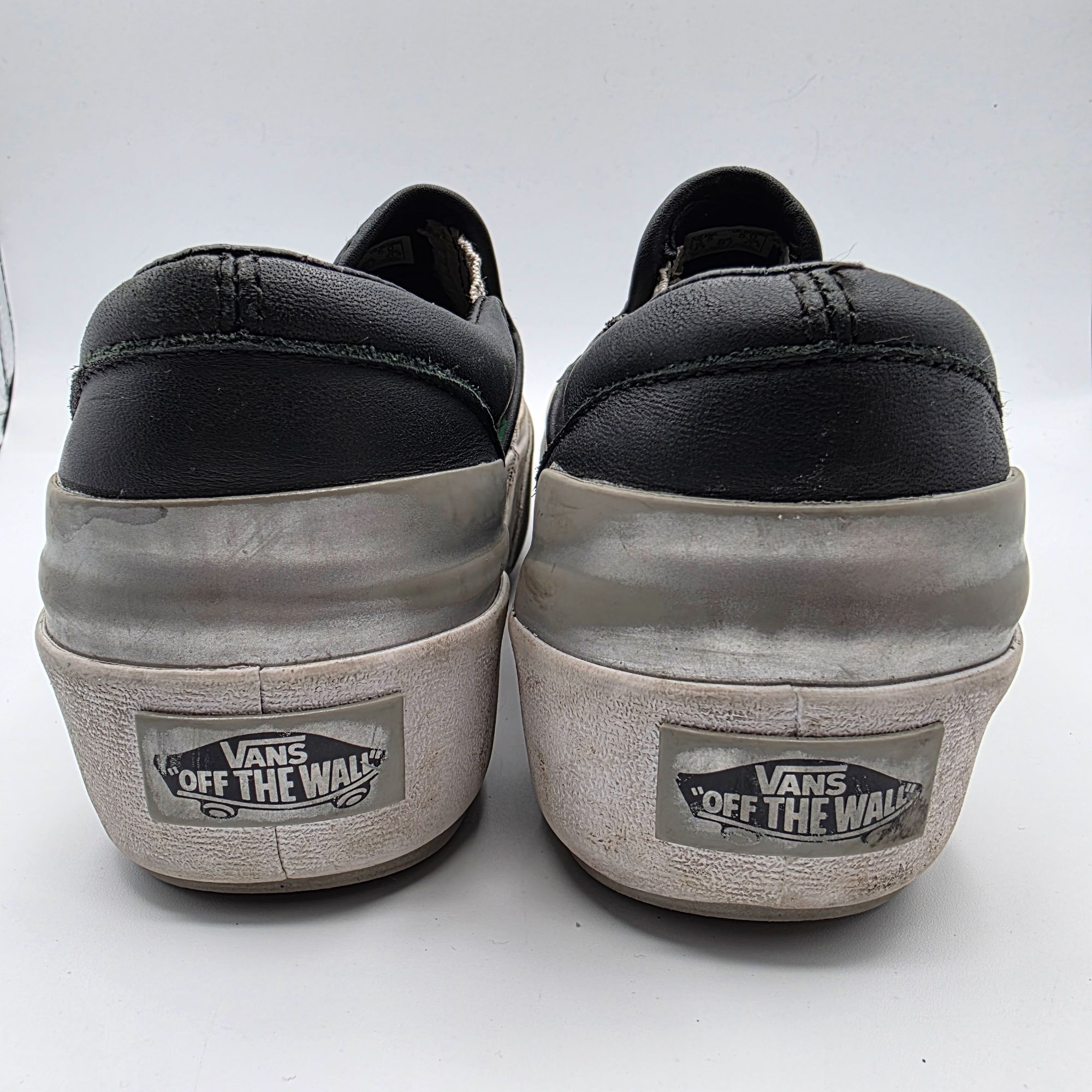Vans Vans Old Skool Stacked Womens Size 5 Shiny Black Silver Whit Size US 5 / IT 35 - 5 Thumbnail