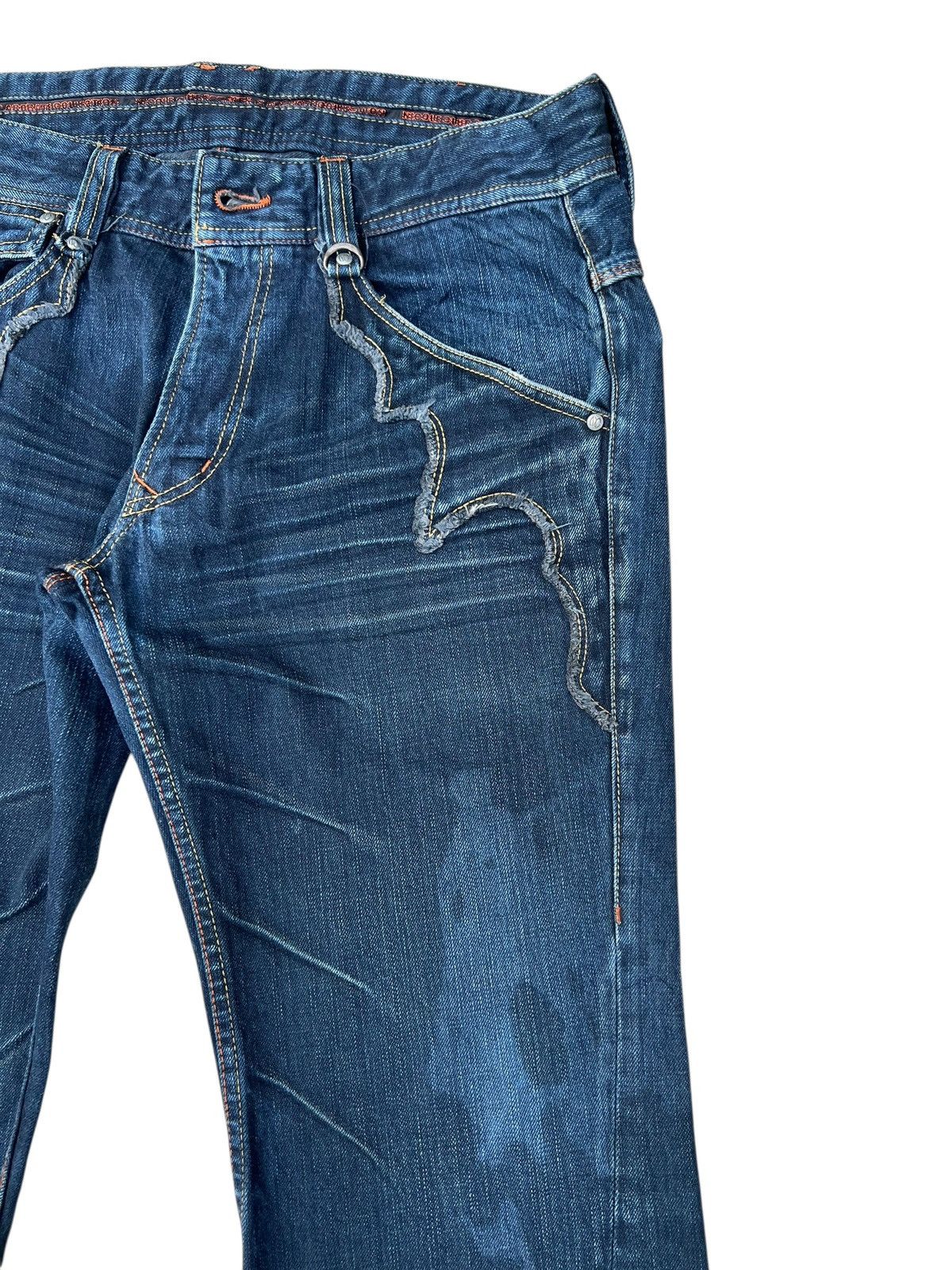 Nicole Club Nicole Club For Men Oily Waxed Denim Jeans Size US 31 - 10 Thumbnail